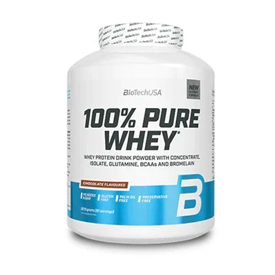 100 % Pure Whey al gusto cioccolato da 2270g in vendita su dietaesport.com