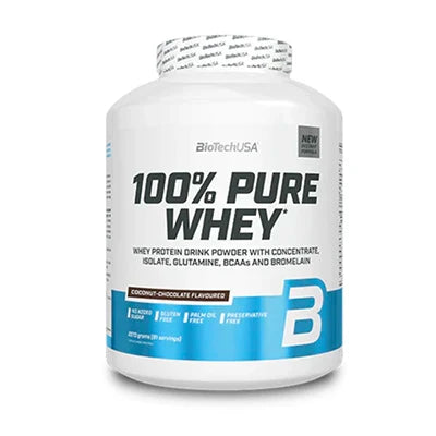 100 % Pure Whey al gusto cocco e cioccolato da 2270g in vendita su dietaesport.com