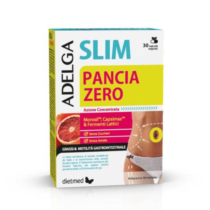 Adelgaslim pancia zero dietmed 30 capsule in vendita su dietaesport.com
