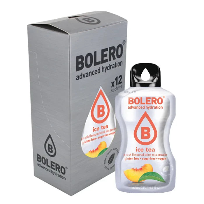 BOLERO ICE TEA 3g x12 al gusto peach in vendita su dietaesport.com