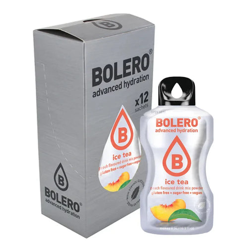BOLERO ICE TEA 3g x12 al gusto peach in vendita su dietaesport.com