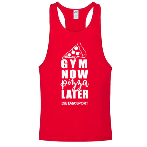 Canotta Tank Pizza Rossa in vendita su dietaesport.com
