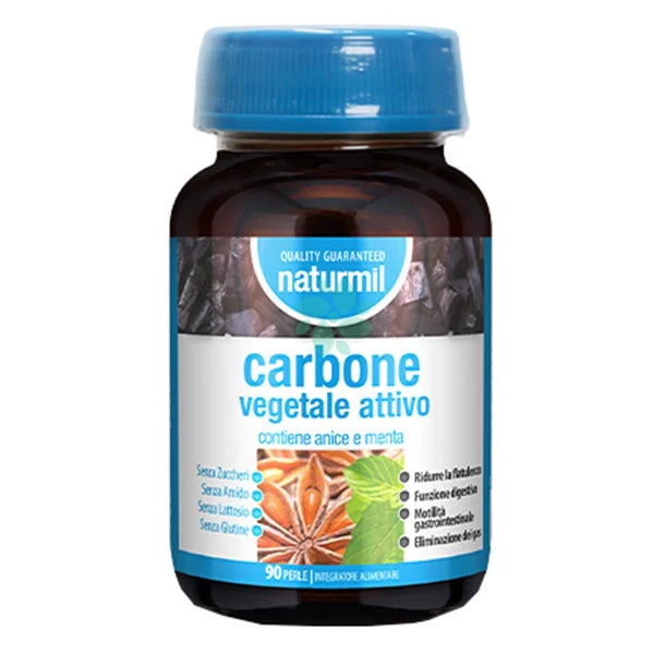 Carbone vegetale attivo 90 perle in vendita su dietaesport.com