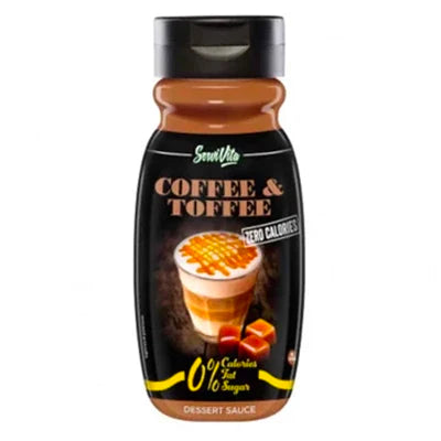 Delizioso sciroppo al gusto caffè e caramelle dolci: 0% di calorie, grassi e zuccheri
