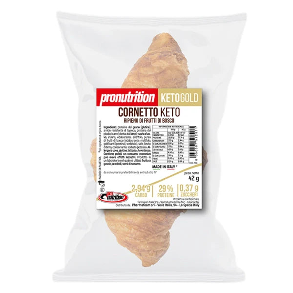 Cornetto Keto Frutti di Bosco 42 g in vendita su dietaesport.com