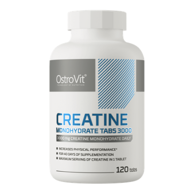 Creatina Monoidrata 3000mg 120 tabs in vendita su dietaesport.com