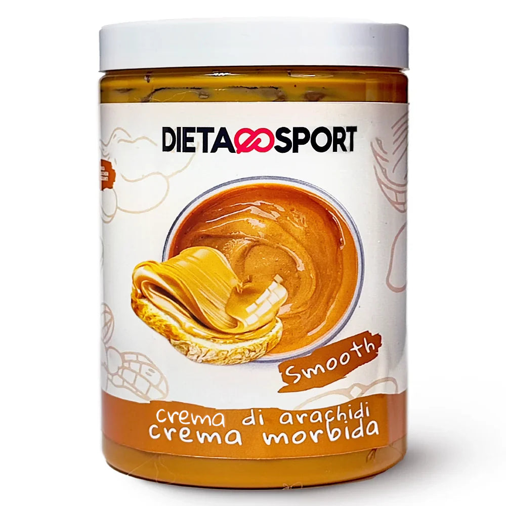 Crema di Arachidi morbida da 1000 g in vendita su dietaesport.com