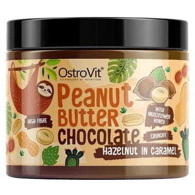 ostrovit Crema di Arachidi con Nocciole caramellate 500 g