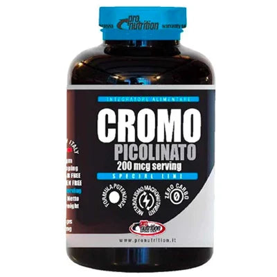 Barattolo di 200 g di cromo picolinato: minerale molto importante per l’organismo!