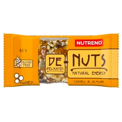 DENUTS barretta 40g al gusto anacardi e mandorle