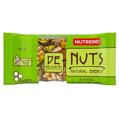 DENUTS barretta 40g al gusto pistacchio e sedi di girasole
