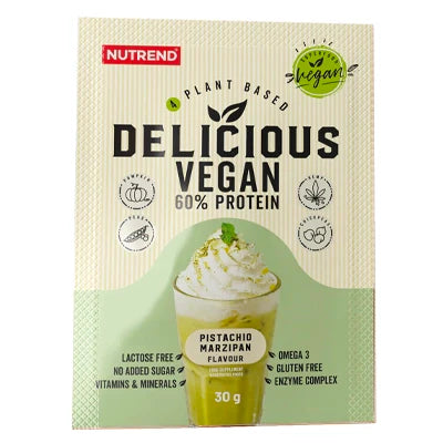 Delicius Vegan Protein 30g al gusto pistacchio in vendita su dietaesport.com