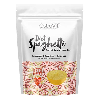 Diet Spaghetti Dietetici alla Carota Konjac Noodles 400 g in vendita su dietaesport.com