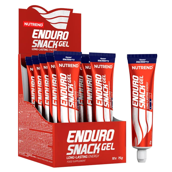 ENDUROSNACK tubetto da 75g al gusto mora in vendita su dietaesport.com