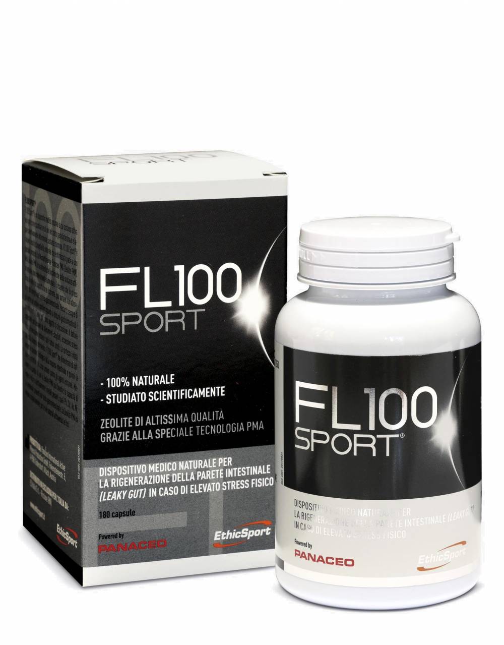 EthicSport FL100 Sport 100 caps in vendita su dietaesport.com