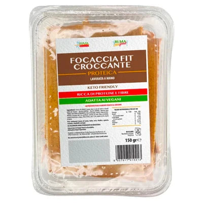 Focaccia Croccante Fit Proteica 150g in vendita su dietaesport.com