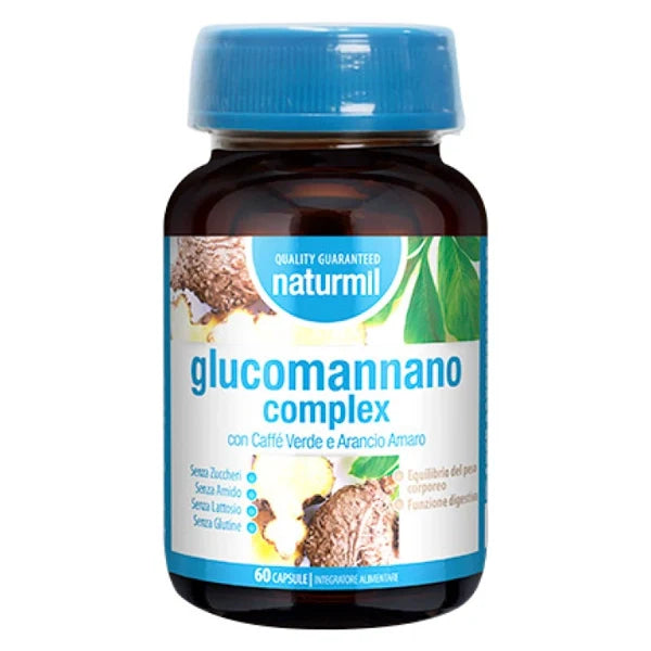 Glucomannano Complex 500 mg 60 cps in vendita su dietaesport.com