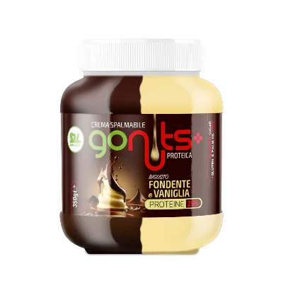 GoNuts! Crema spalmabile 350g Fondente e Vaniglia in vendita su dietaesport.com