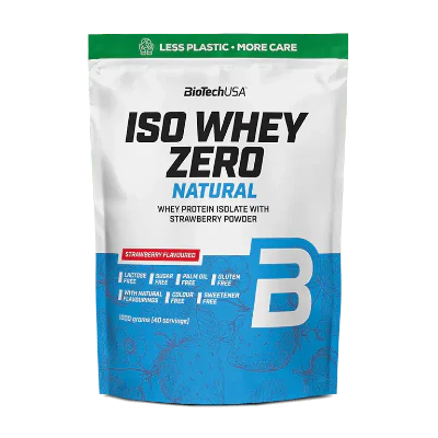 IsoWhey Zero Lactose Free natural 1000g biotechusa in vendita su dietaesport.com