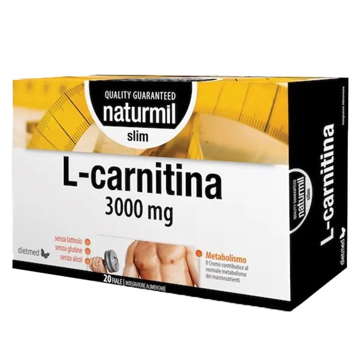 L-Carnitina Slim 3000 mg 20 x 15ml fiale in vendita su dietaesport.com