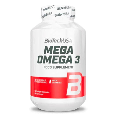 Barattolino di integratore alimentare Omega 3