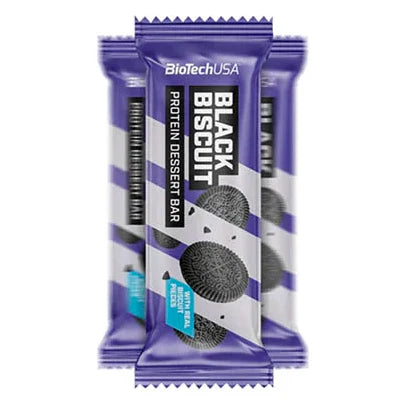 Protein Dessert Bar 50g gusto black biscuit in vendita su dietaesport.com