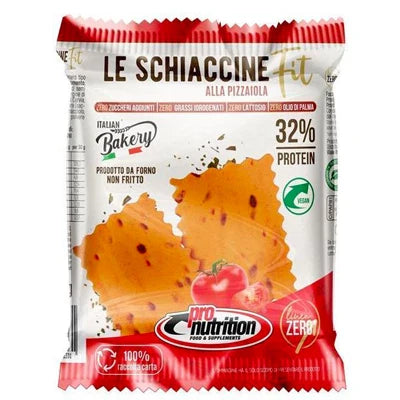 Schiaccine proteiche con 32% di proteine al gusto pizzaiola