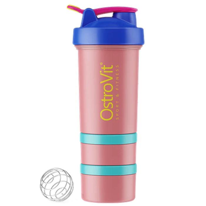 Shaker Premium 450 ml Miami Vibes Edition colore pink blue in vendita su dietaesport.com