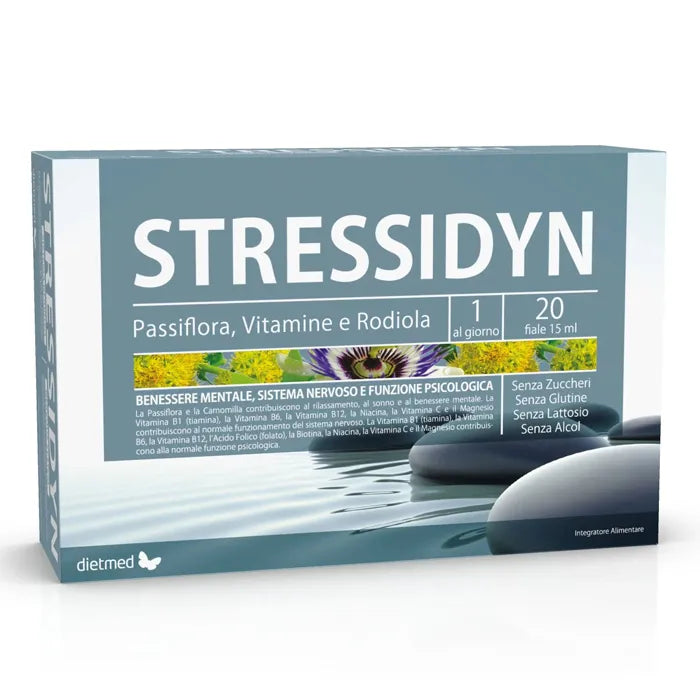 Stressidyn 20 x 15 ml fiala in vendita su dietaesport.com