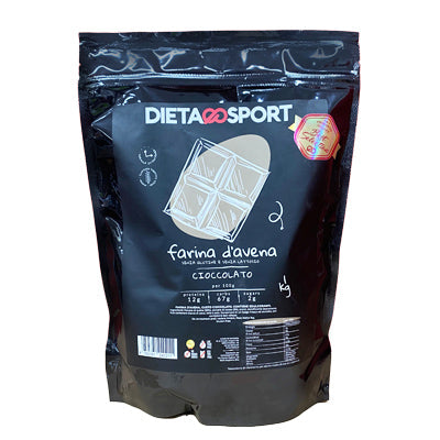 Farina d'avena 1000g Cioccolato in vendita su dietaesport.com