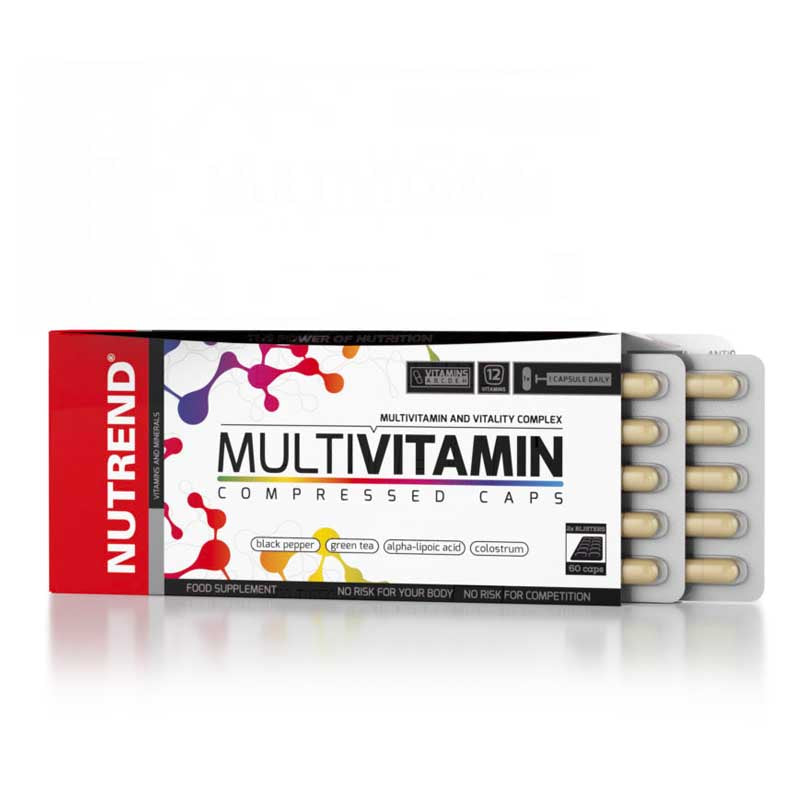 MULTIVITAMIN COMPRESSED CAPS 60 caps Nutrend