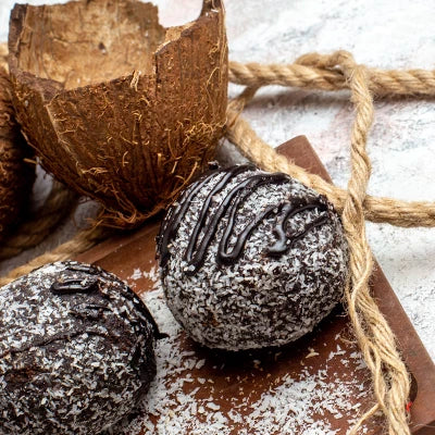 Pattern cioccolato e cocco