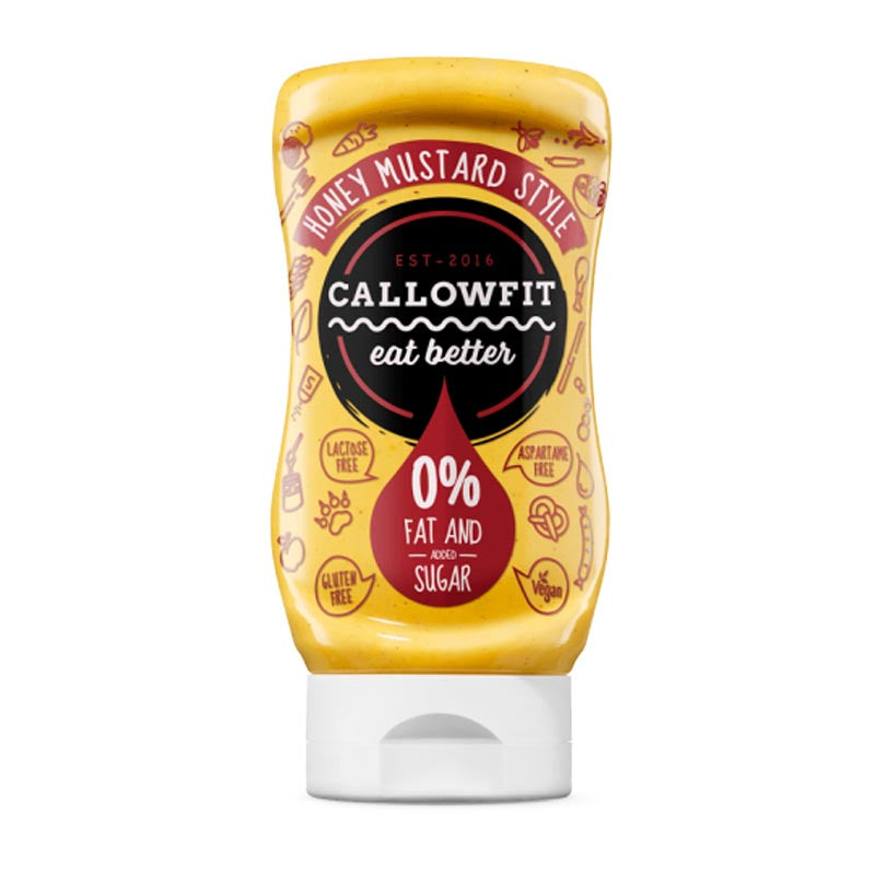 Deliziosa salsa dietetica al gusto senape e miele