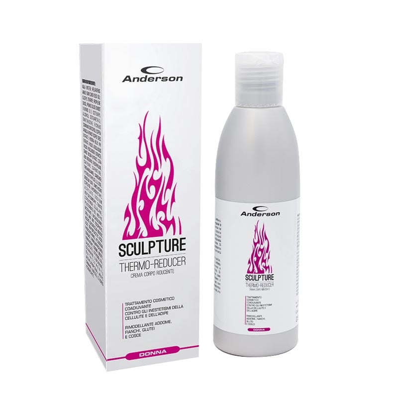 Confezione di sculpture thermo-reducer da 250 ml. Provala subito per togliere il grasso in eccesso 