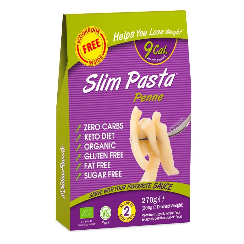 Confezione di pasta dietetica, senza grassi, senza zucchero e zero carboidrati!